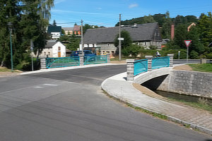 Brückenbau in Polenz